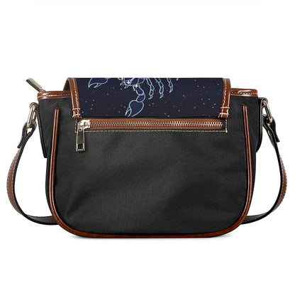 Scorpio Constellation Print Saddle Bag