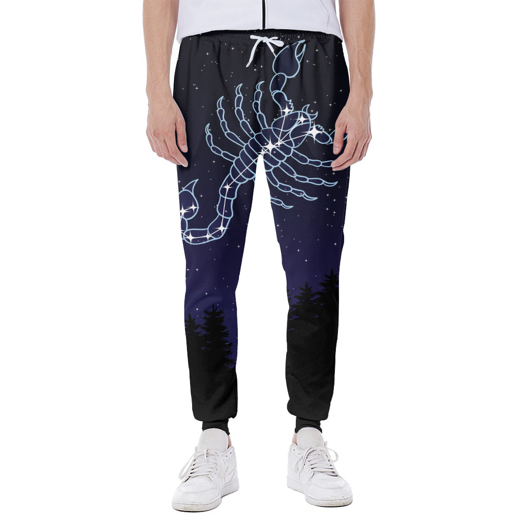 Scorpio Constellation Print Scuba Joggers