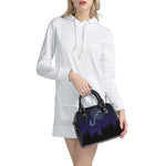 Scorpio Constellation Print Shoulder Handbag