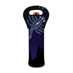 Scorpio Constellation Print Single Neoprene Wine Tote