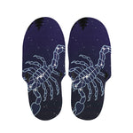 Scorpio Constellation Print Slippers