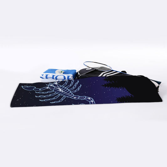 Scorpio Constellation Print Sports Towel