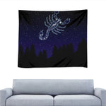 Scorpio Constellation Print Tapestry