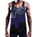 Scorpio Constellation Print Men's Workout Tank Top