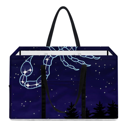 Scorpio Constellation Print Utility Tote Bag