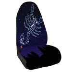 Scorpio Constellation Print Waterproof Car Seat Cover