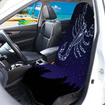 Scorpio Constellation Print Waterproof Car Seat Cover