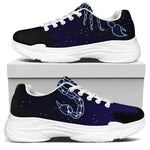 Scorpio Constellation Print White Chunky Shoes