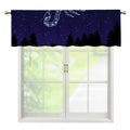 Scorpio Constellation Print Window Valance