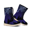 Scorpio Constellation Print Winter Boots