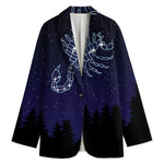 Scorpio Constellation Print Women's Blazer