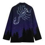 Scorpio Constellation Print Women's Blazer