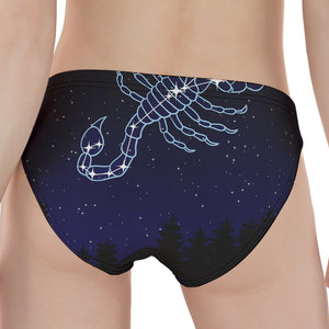 Scorpio Constellation Print Women's Panties