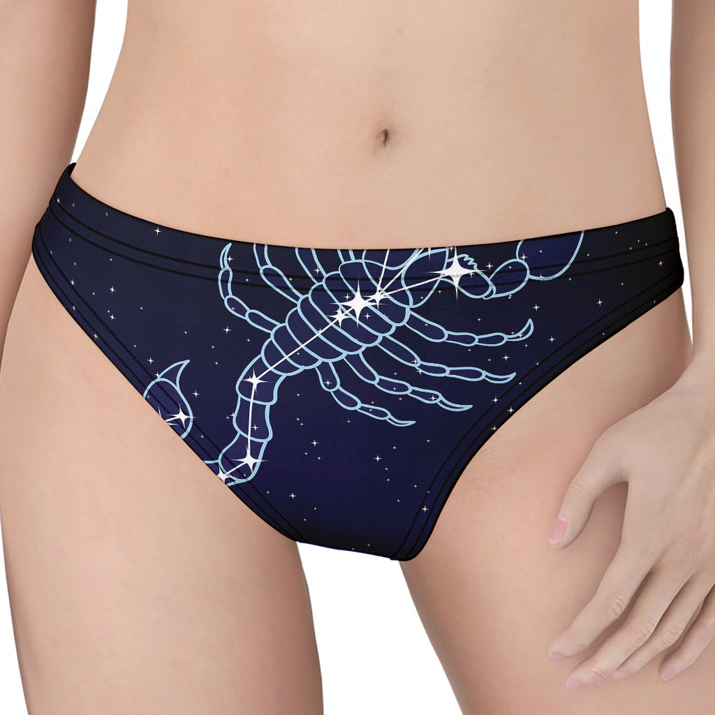 Scorpio Constellation Print Women's Thong