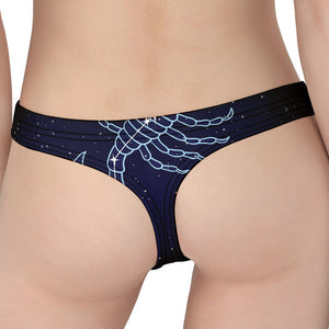 Scorpio Constellation Print Women's Thong