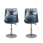 Screaming Horror Ghost 3D Print Bar Stool Covers