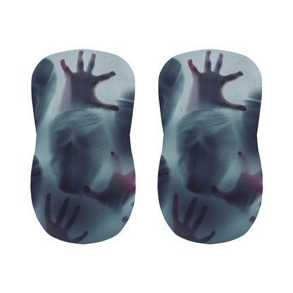Screaming Horror Ghost 3D Print Bar Stool Covers