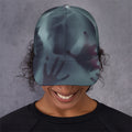 Screaming Horror Ghost 3D Print Baseball Cap