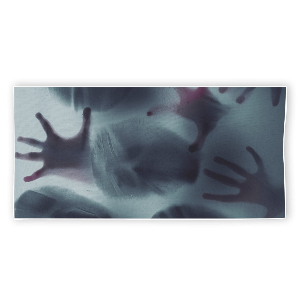 Screaming Horror Ghost 3D Print Beach Towel