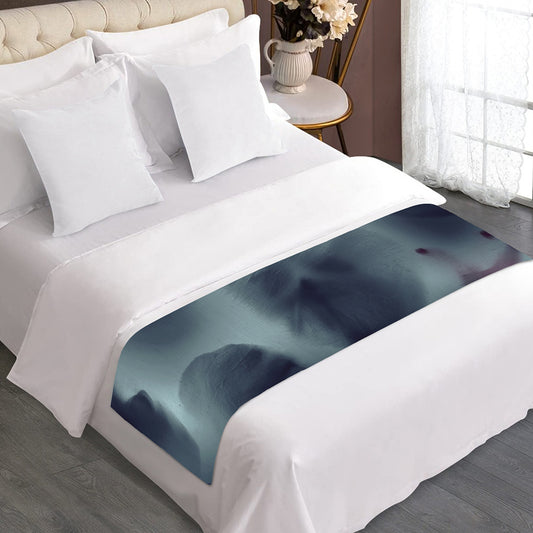 Screaming Horror Ghost 3D Print Bed Runner