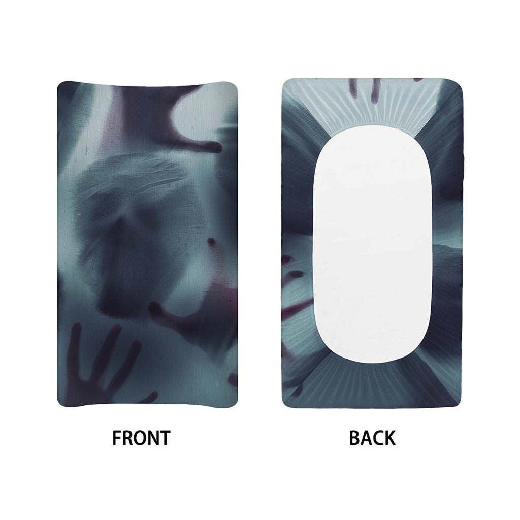 Screaming Horror Ghost 3D Print Changing Pad Cover