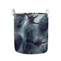 Screaming Horror Ghost 3D Print Collapsible Laundry Basket