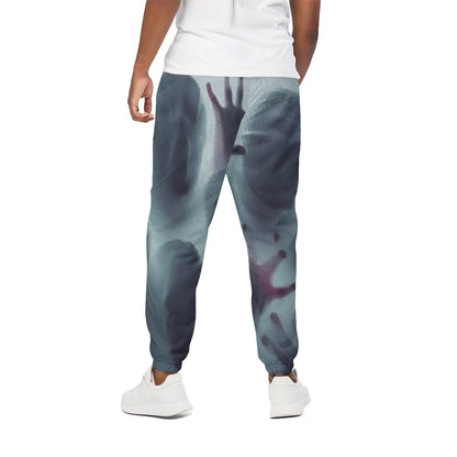 Screaming Horror Ghost 3D Print Cotton Pants