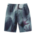 Screaming Horror Ghost 3D Print Cotton Shorts