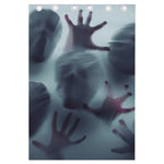 Screaming Horror Ghost 3D Print Curtain
