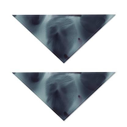 Screaming Horror Ghost 3D Print Dog Bandana