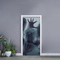 Screaming Horror Ghost 3D Print Door Sticker