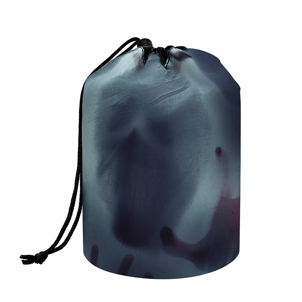Screaming Horror Ghost 3D Print Drawstring Makeup Bag