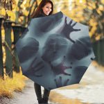 Screaming Horror Ghost 3D Print Foldable Umbrella