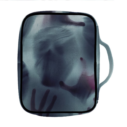 Screaming Horror Ghost 3D Print Front Pocket Bible Bag