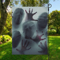 Screaming Horror Ghost 3D Print Garden Flag