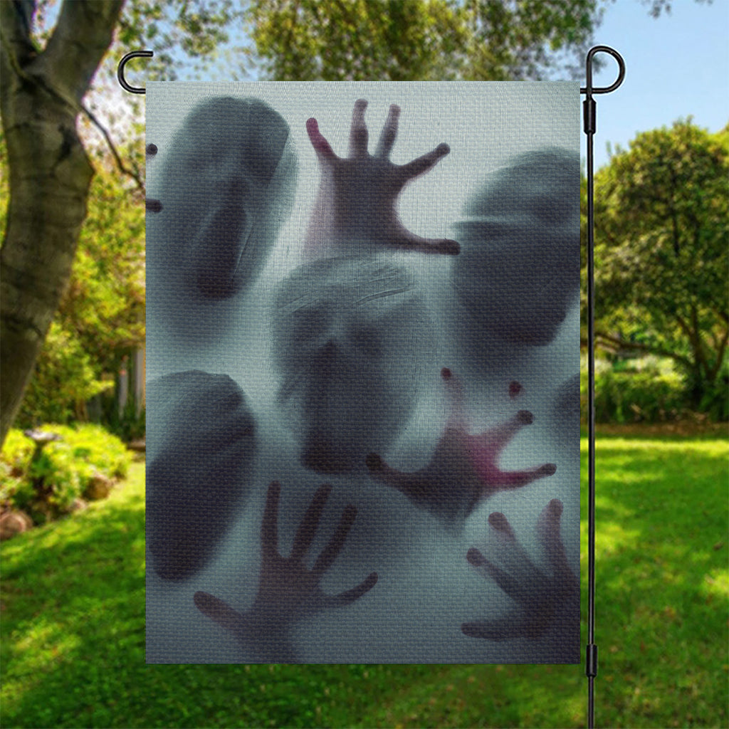 Screaming Horror Ghost 3D Print Garden Flag