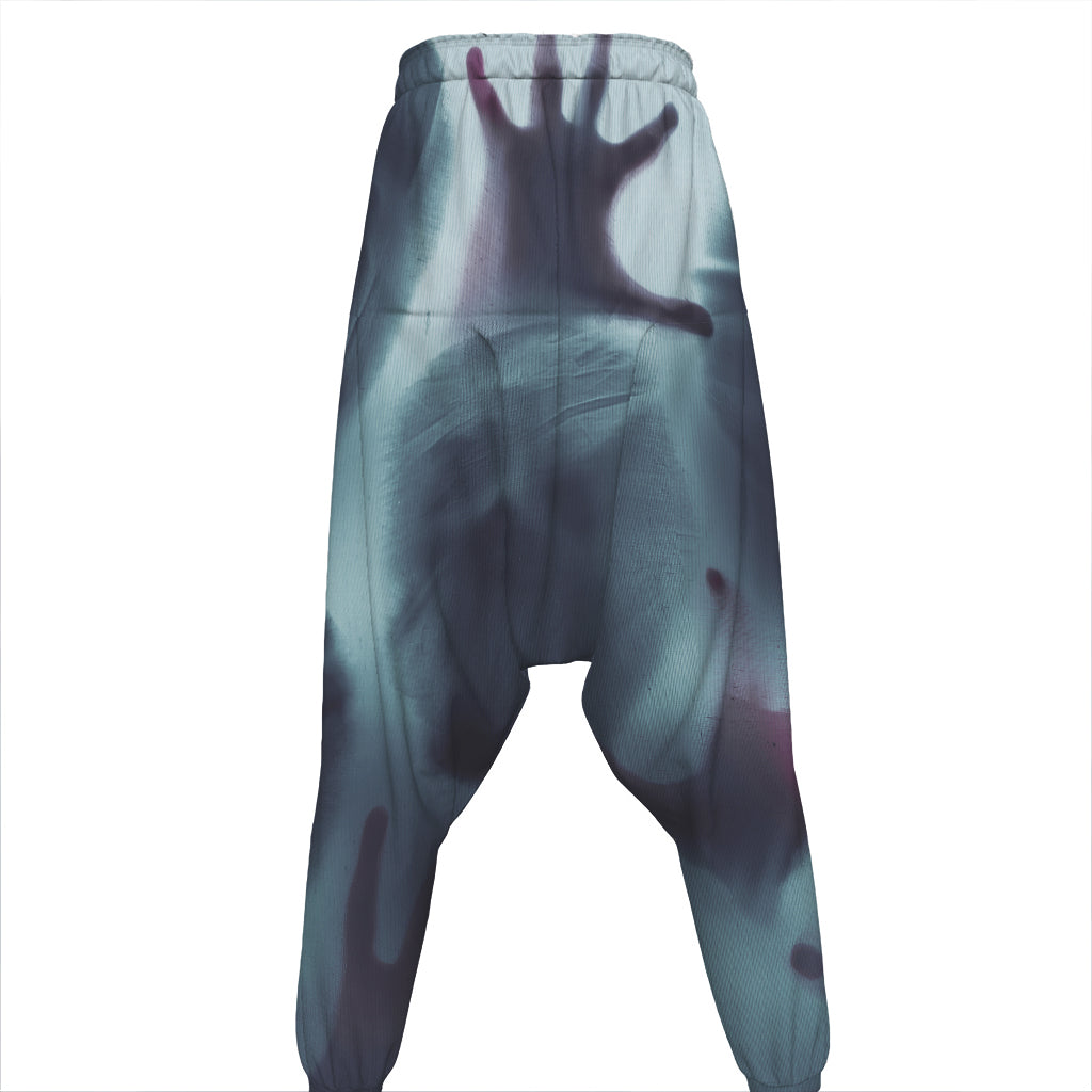 Screaming Horror Ghost 3D Print Hammer Pants