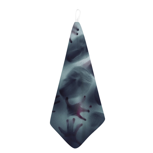 Screaming Horror Ghost 3D Print Hand Towel