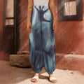 Screaming Horror Ghost 3D Print Harem Pants