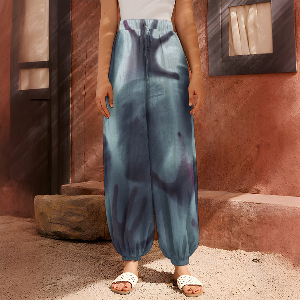 Screaming Horror Ghost 3D Print Harem Pants