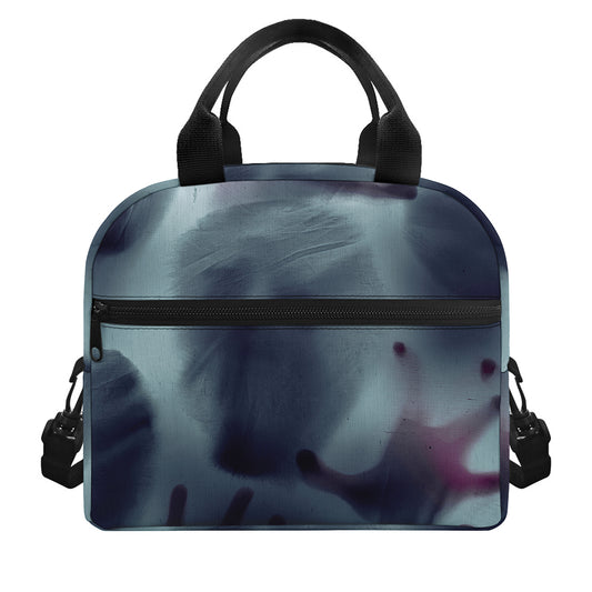Screaming Horror Ghost 3D Print Insulated Lunch Bag