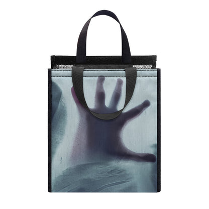 Screaming Horror Ghost 3D Print Insulated Lunch Tote