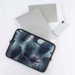 Screaming Horror Ghost 3D Print Laptop Sleeve