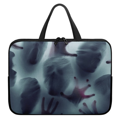 Screaming Horror Ghost 3D Print Laptop Sleeve With Handle