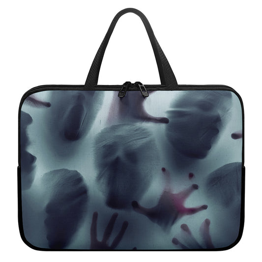 Screaming Horror Ghost 3D Print Laptop Sleeve With Handle