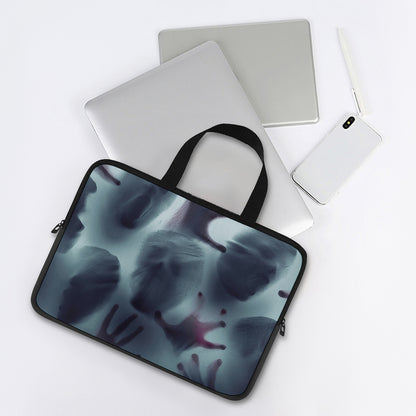 Screaming Horror Ghost 3D Print Laptop Sleeve With Handle