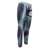 Screaming Horror Ghost 3D Print Men's Compression Pants