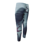 Screaming Horror Ghost 3D Print Men's Compression Pants