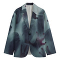 Screaming Horror Ghost 3D Print Men's Cotton Blazer
