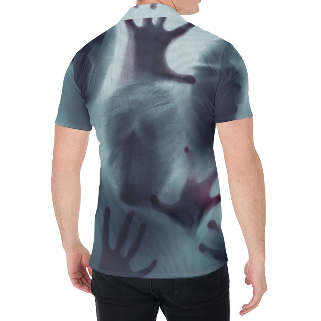 Screaming Horror Ghost 3D Print Men's Shirt